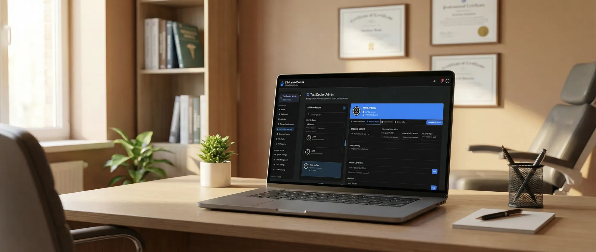 Encrypted Client Records